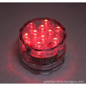 LED BIG SUBMERSIBLE LIGHT WITH REMOTE CONTROLLER COLORFUL